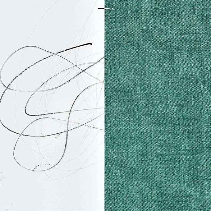 Yancorp Textured Fabric Emrald Green Peel and Stick Wallpaper - Image 8