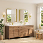 TETOTE 30 x 36 Inch Gold Mirror - Image 2