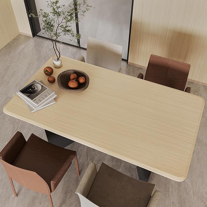 BOMENG Large White Oak Wood Wallpaper Light Oak Contact Paper Peel and Stick - Image 7