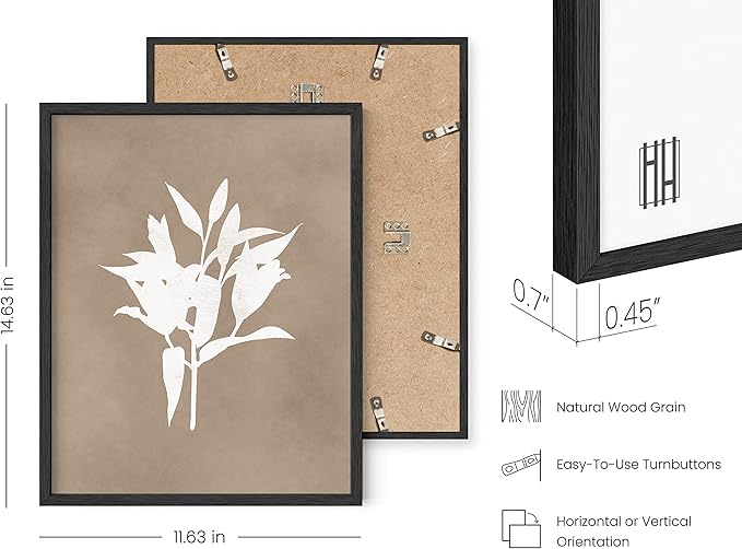 HAUS AND HUES Floral Wall Art - Image 3