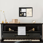 DAHAPYBOO Cork Board with Linen Black, Bulletin Board 17"x12" .Corkboards - Image 4
