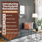 Avana Modern Acoustic Wood Wall Panels –93.2x11.25 Inch Panels – Fits 94x12 - Image 2