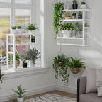 Towel Rack Bathroom Storage Shelves Over The Toilet - Image 4