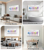 Cao Gen Decor ArtH43050 Inspirational Bible Verse Wall Art: God Says You Are - Image 3