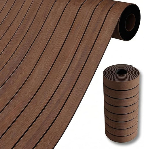 3D Wall Panels Peel and Stick – 15.74" x 236" PVC Faux Texture Wall Covering by Unknown