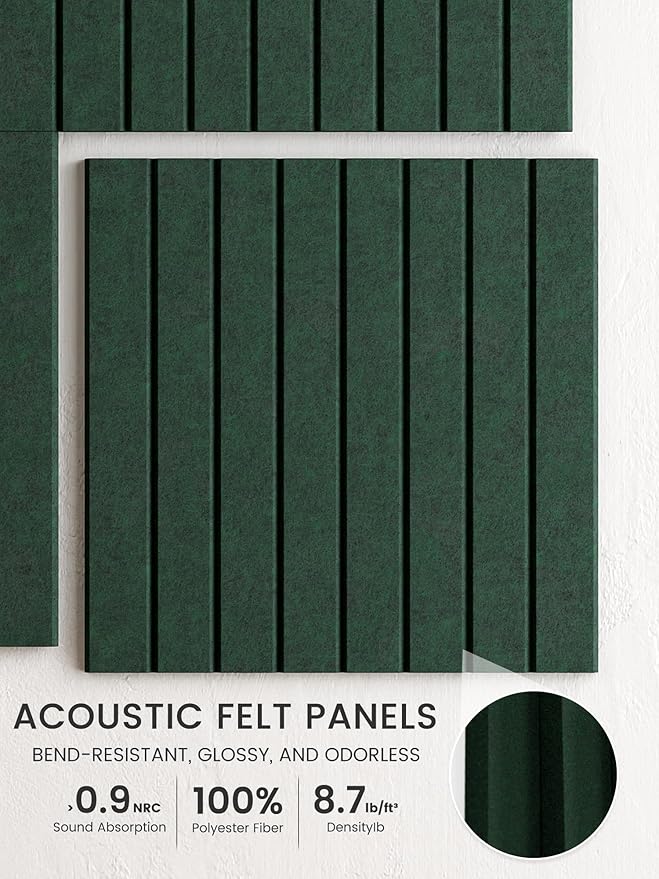Bumusty Large Cork Board Alternative-48 x 36" Felt Bulletin Board Tiles - Image 3