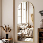 XRAMFY 24x68 Arched Full Length Mirror Floor Mirrors - Image 4