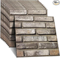 3D Wall Panels, Waterproof Self-Adhesive Artificial PVC Brick Wall Panels by Stunningwallpanels