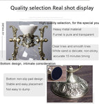 Hourglass Timer, 15 Minutes Embossed Golden Hourglass Timer,Used for Vintage Home Decoration, Office/Desk Decoration, Kitchen Wedding Gifts (P1-G42U-8VJR)