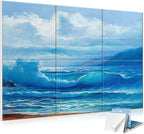 JBER 6 Pack Art Acoustic Panels, 72×48Inches Soundproof Wall Panels, Large by JBER