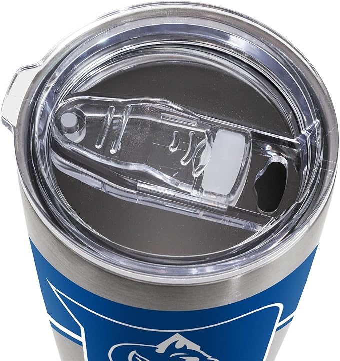 Rico Industries NCAA Duke Blue Devils Standard 20oz Stainless Steel Tumbler with Lid - Great for Coffee, Tea, Water or Cocktails