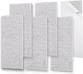 6 Pack Thickened Soundproof Wall Panels, 15.75" X 31.5" X 0.47" High Density by ENSEPST