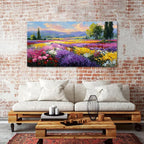 Flower Wall Art Vintage White Floral Canvas Pictures Abstract Blooming Flower - Image 2