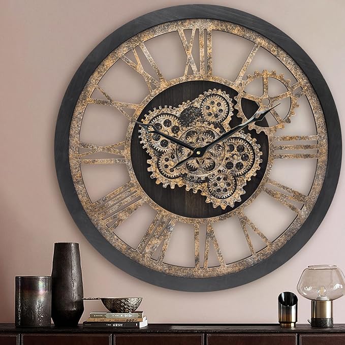 HOIBAI Large Wall Clock, Wall Clocks - Image 3