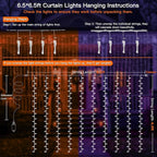 suddus Color Changing Curtain Lights - Image 7
