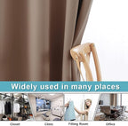 RYB HOME Blackout Room Divider Curtains Thermal Insulated Energy Efficiency - Image 5