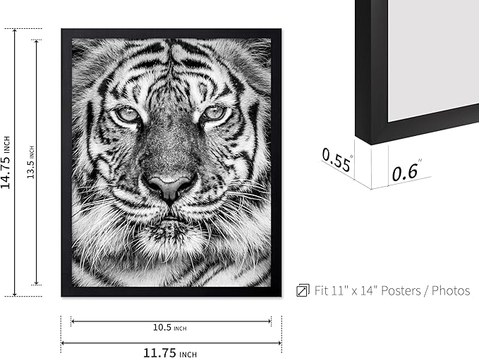 Poster Master Vintage Tiger Face Print - Image 3