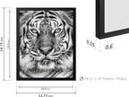 Poster Master Vintage Tiger Face Print - Image 3