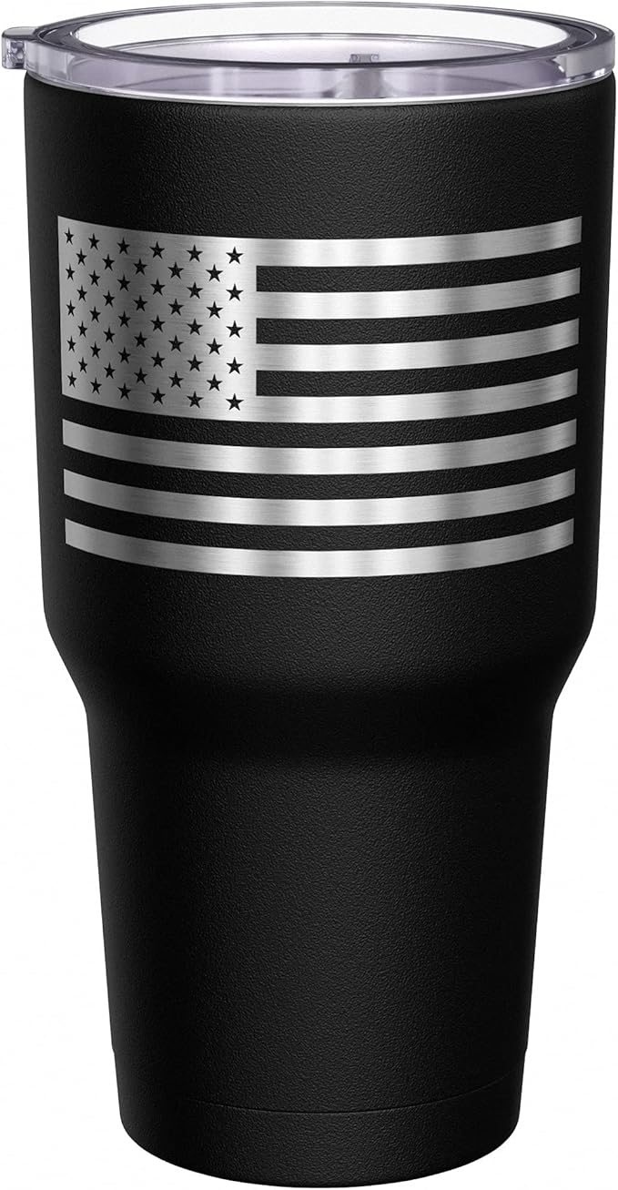 We The People Holsters - World's Greatest Farter - Coffee Tumbler - American Flag Coffee Travel Mug - Engraved Tumbler - Double Insulated Tumbler - 30 oz