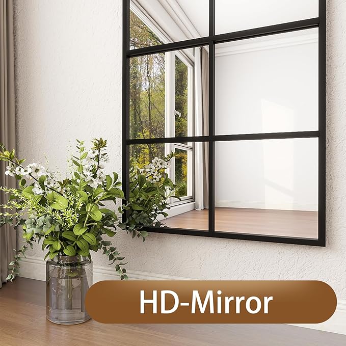 Full Length Mirror, Oversize Wall Mirrors, Farmhouse Standing Mirrors - Image 7