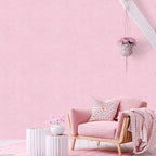 Abyssaly 15.7 inch X 118 inch Pink Wallpaper Embossed Self Adhesive Peel and - Image 4