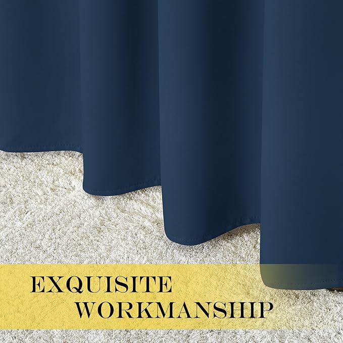 NICETOWN Blackout Curtain Drape 72 inch Long - Image 5