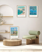 HesenDot Claude Monet Framed Wall Art, 12x16in High Framed Canvas Prints - Image 6