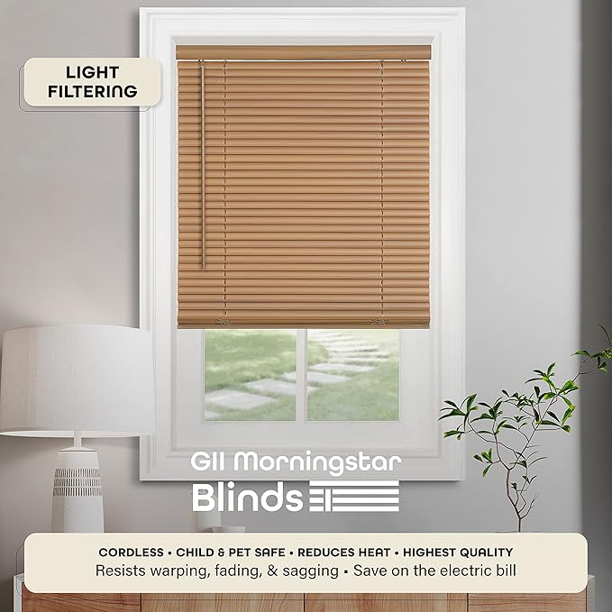 Cordless Light Filtering Mini Blind - Image 2