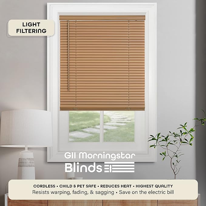 Cordless Light Filtering Mini Blind - Image 2