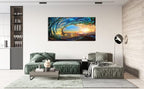 Cao Gen Decor Art S06762 Giant Wave Water Wall Art Canvas Prints 1 Panels Ocean - Image 2