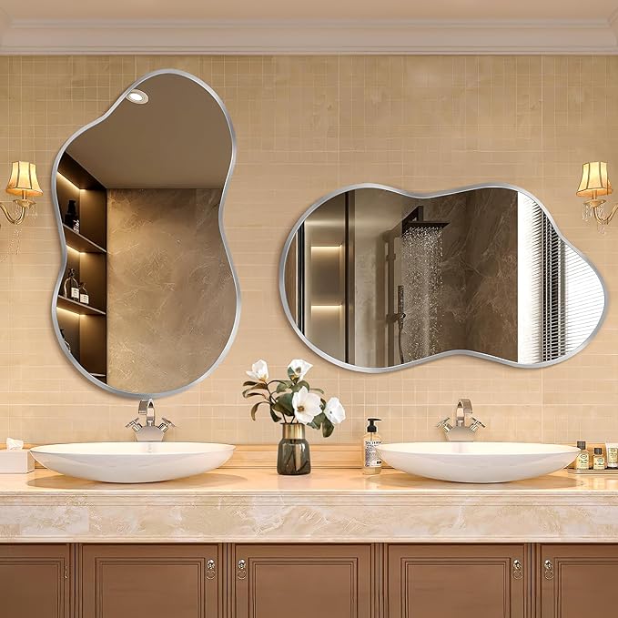 Dorlicecass Irregular Wall Mirror - Image 3