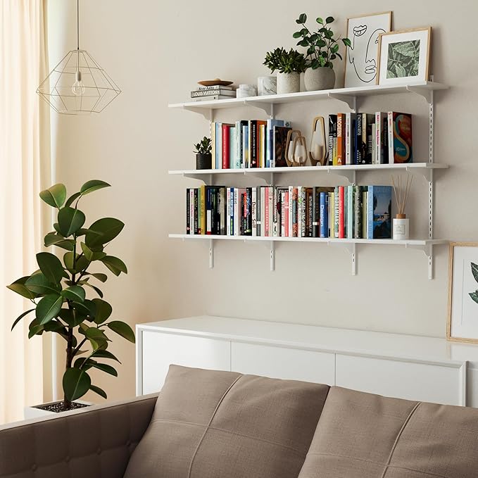 Wallniture Turin 60 inch x 8 in Wall Shelf - Image 7