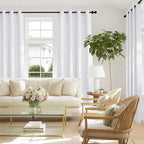 NICETOWN 100% Blackout Long Curtains 102 Inches Length, Privacy Room Darkening - Image 8