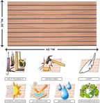 IZODEKOR 3D Wood Effect Wall Panels - Image 4