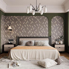 Herringbone Peel and Stick Wallpaper Geometric Wallpaper Boho Contact Paper - Image 4