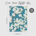 Main Street Peel and Stick Wallpaper Eco-Friendly Sheets 12 Pack, 11 X 16 Inch - Image 2