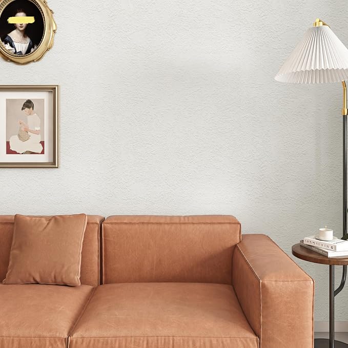 Livelynine Anaglypta Wallpaper Peel and Stick Paintable Vinyl Off White - Image 4