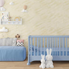 ReWallpaper 30inx16.5ft Beige Wallpaper Peel and Stick Modern Velvet Flocked - Image 2