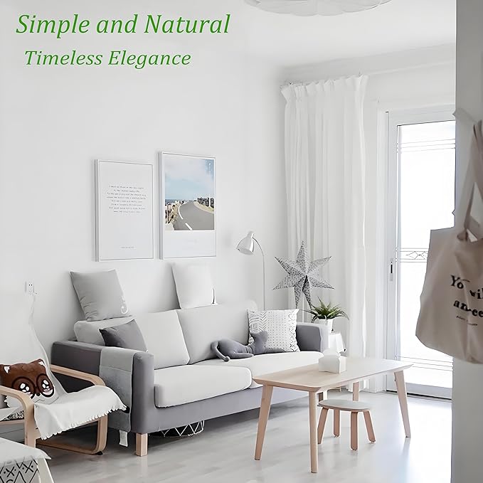 Safiyya 393" x17.7" Peel and Stick Wallpaper White Contact Paper Waterpoof - Image 3