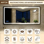 Antok 40X32 LED Bathroom Mirror - Image 7