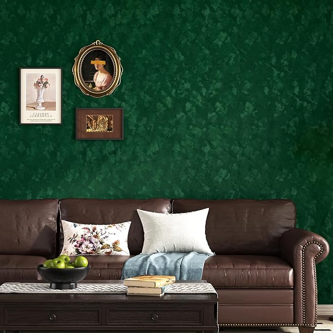 Wallercity Emerald Green Velvet Wallpaper - Image 5