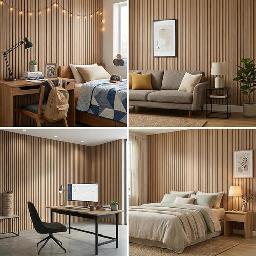 3D Wall Panels Peel and Stick – 15.74" x 118" PVC Faux Texture Wall Covering - Image 2
