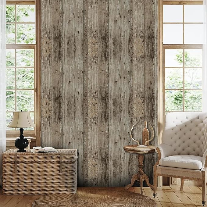 TANONE Wood Contact Paper Kitchen Peel and Stick Wallpaper, Self Adhesive - Image 7