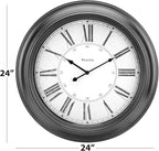 Westclox 24 inch Traditional Wall Clock Battery-Operated Clock - Image 6