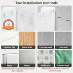 Wall Mount Folder Holder File Organizer No Drilling File Holder Hanging File - Image 6