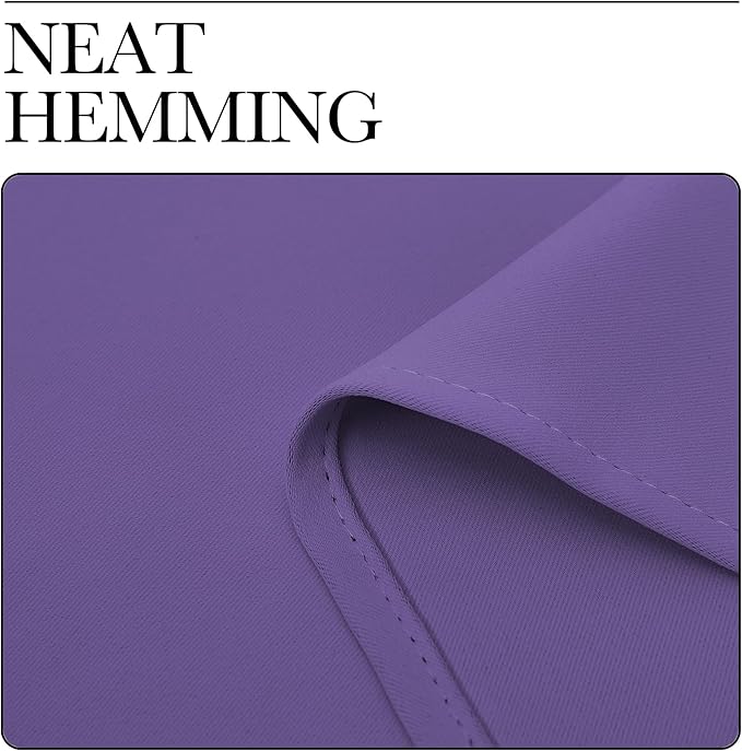 NICETOWN RV Blackout Curtains for Camper Windows, Lilac Purple, Kitchen Curtains - Image 6