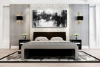 VHMING Black Abstract Wall Art Decor Black and White Painting Pop Culture Wall - Image 5