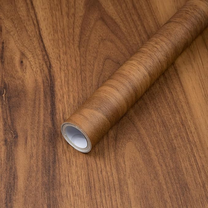 Decoroom Wood Grain Contact Paper Peel and Stick, Thicken Vintage Wood Contact by Arrost