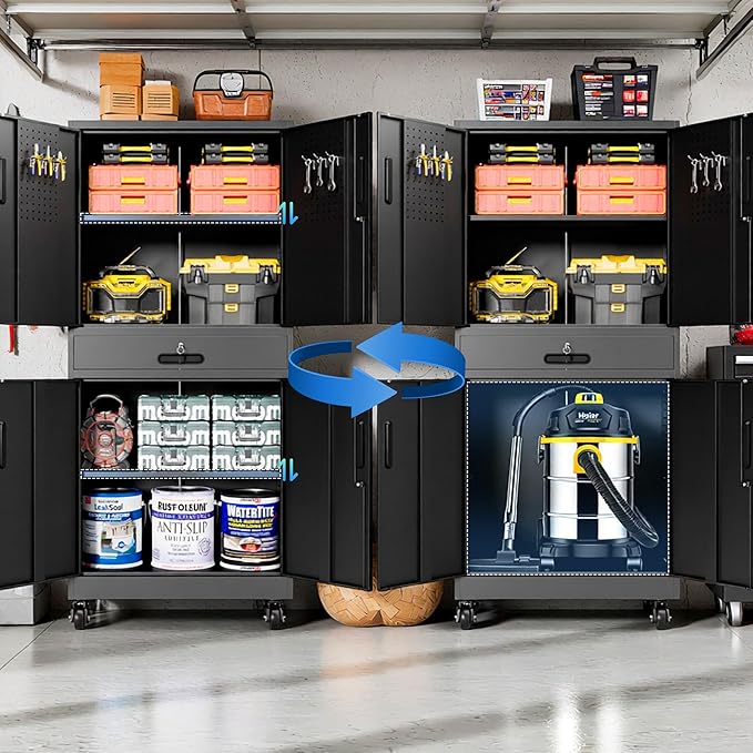 Metal Garage Storage Cabinet - Image 5