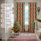 Lajode Plaid Curtains for Living Room - Image 6